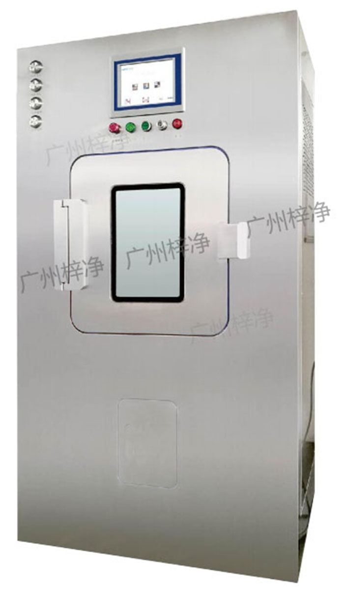 VHP滅菌傳遞窗采用專門的滅菌介質(zhì)給予系統(tǒng)使過(guò)氧化氫等離子體更均勻，達(dá)到滅菌效果。
